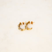 Diamond Horn Earrings