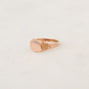 9ct Rose Gold Edwardian Signet Ring