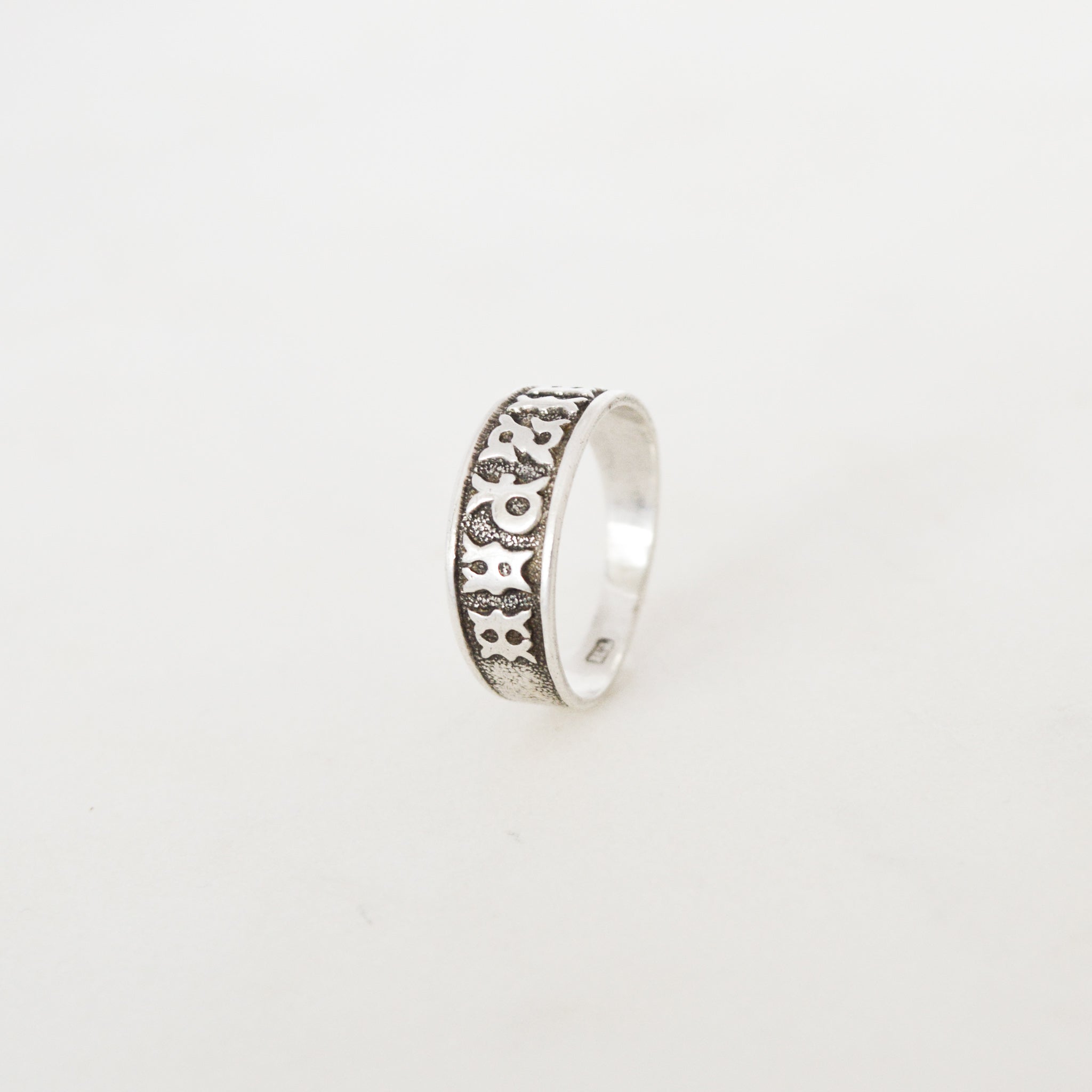 Victorian on sale silver ring