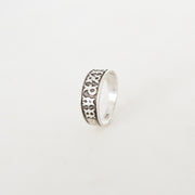 Victorian 'Mizpah' Sterling Silver Ring