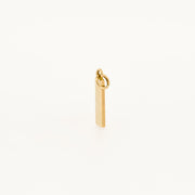 9ct Gold Ingot Pendant