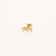 Prancing Horse 9ct Gold Pendant