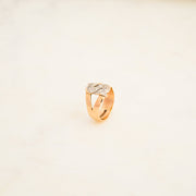 Diamond S Ring