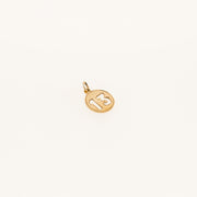 Lucky Number 13 9ct Gold Charm