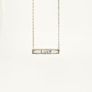 Sterling Silver Lucky Necklace