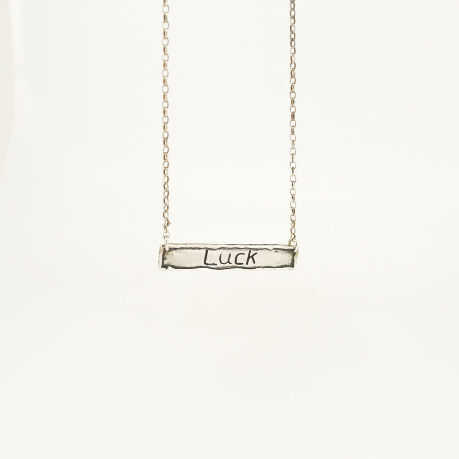 Sterling Silver Lucky Necklace