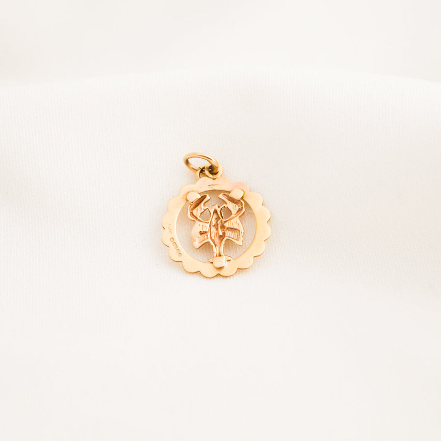 Scorpio Gold Pendant