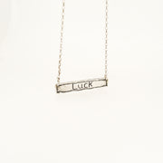 Sterling Silver Lucky Necklace