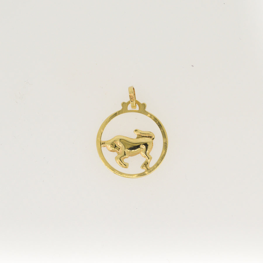 Taurus 9ct Gold Pendant