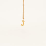 9ct Gold Letter J