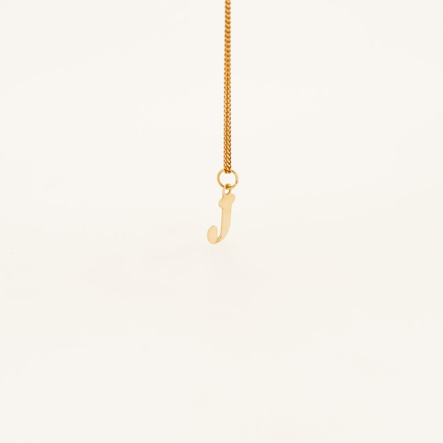 9ct Gold Letter J