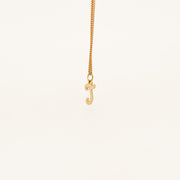 9ct Gold Letter T / J