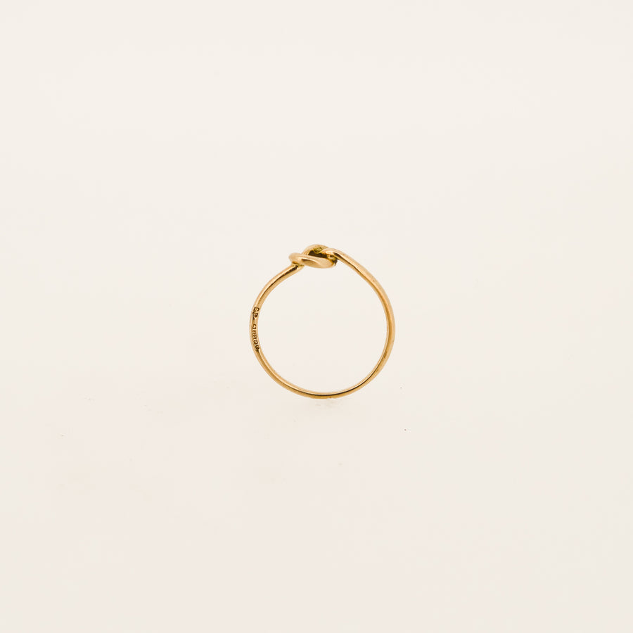 9ct Gold Lovers Knot Promise Ring