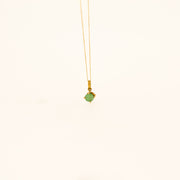 Emerald Drop Necklace