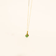 Emerald Drop Necklace