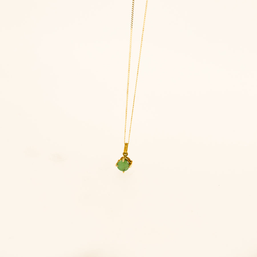Emerald Drop Necklace