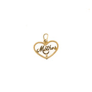 9ct Gold Large Mother Charm
