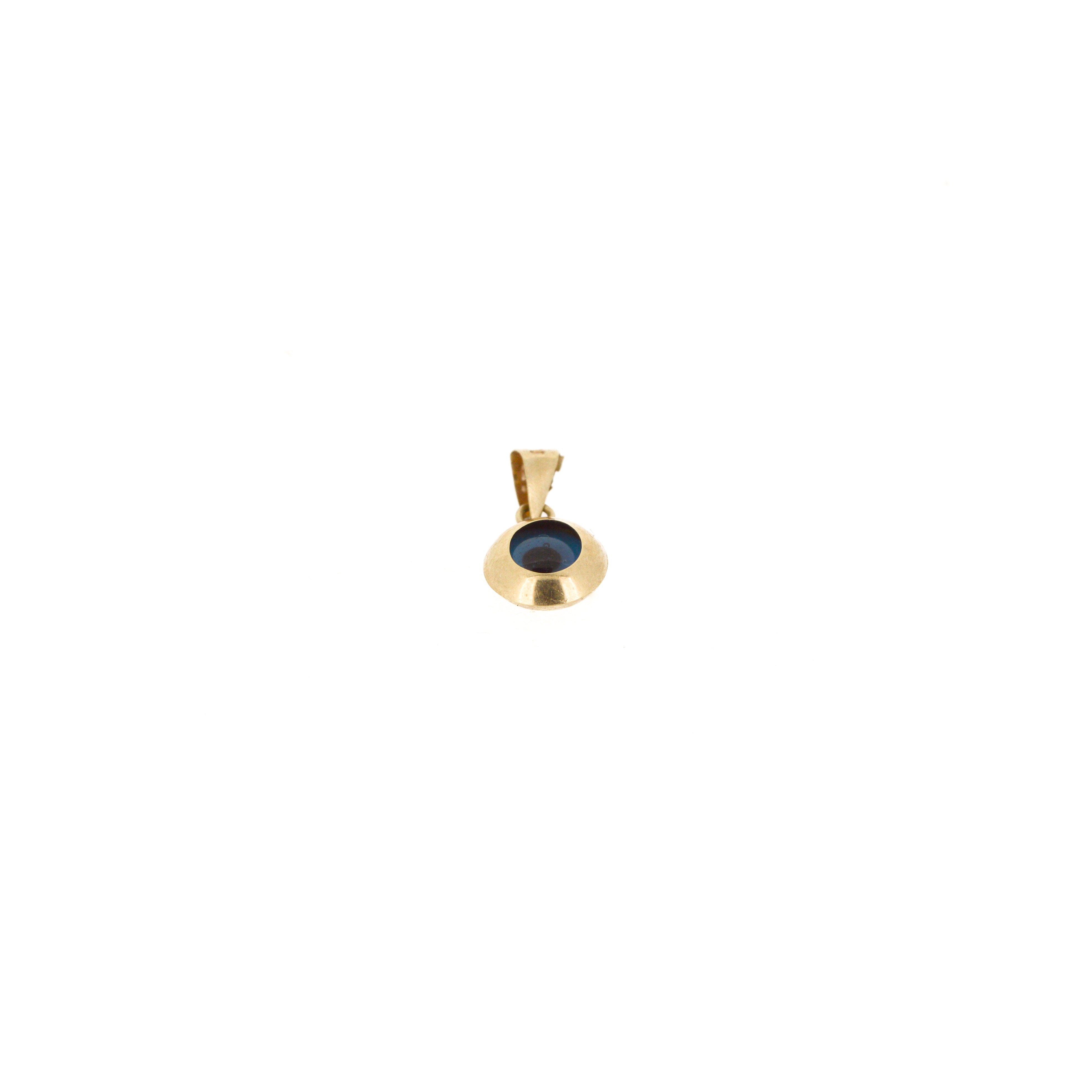 14ct Gold Evil Eye Charm