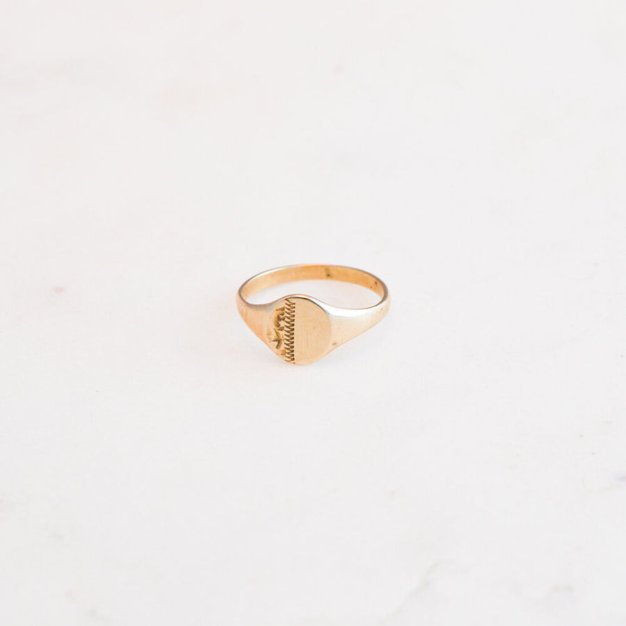 Oval Signet Ring