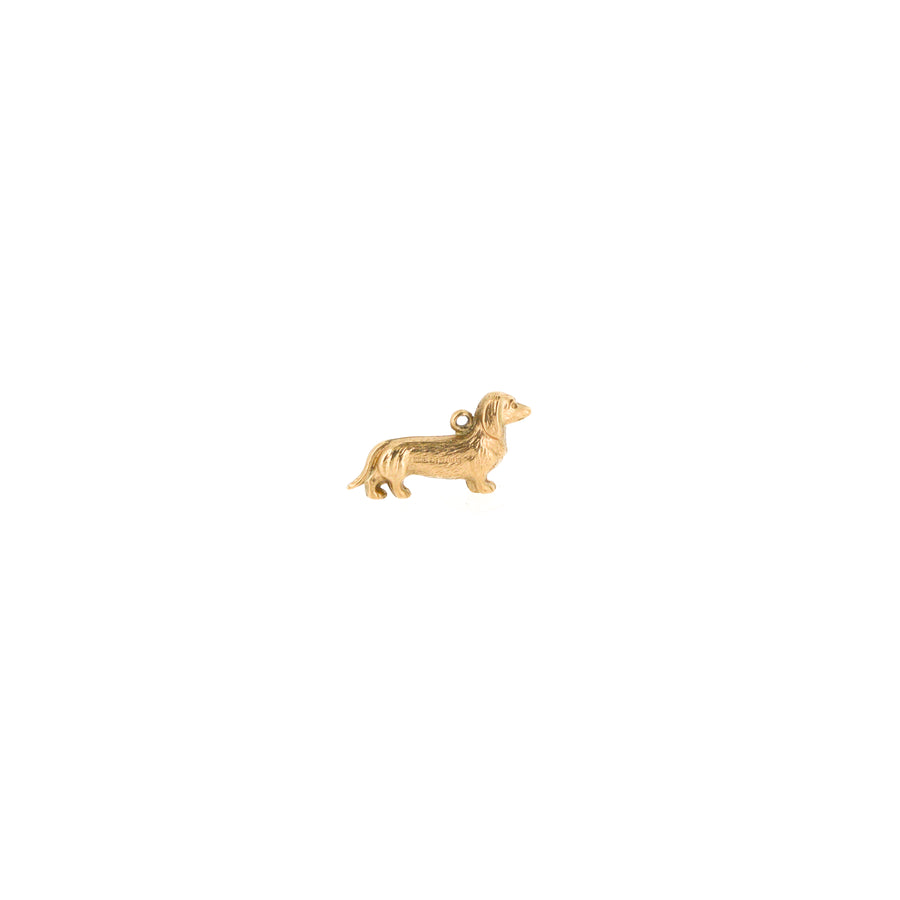 9ct Gold Sausage Dog