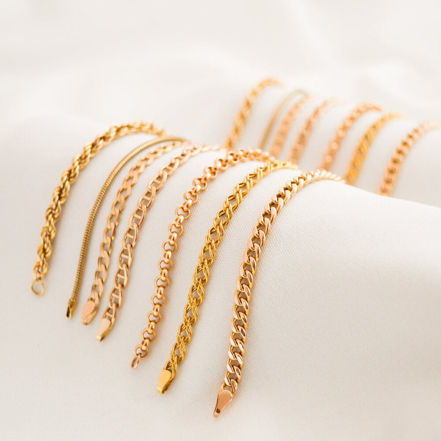 Double Curb Bracelet