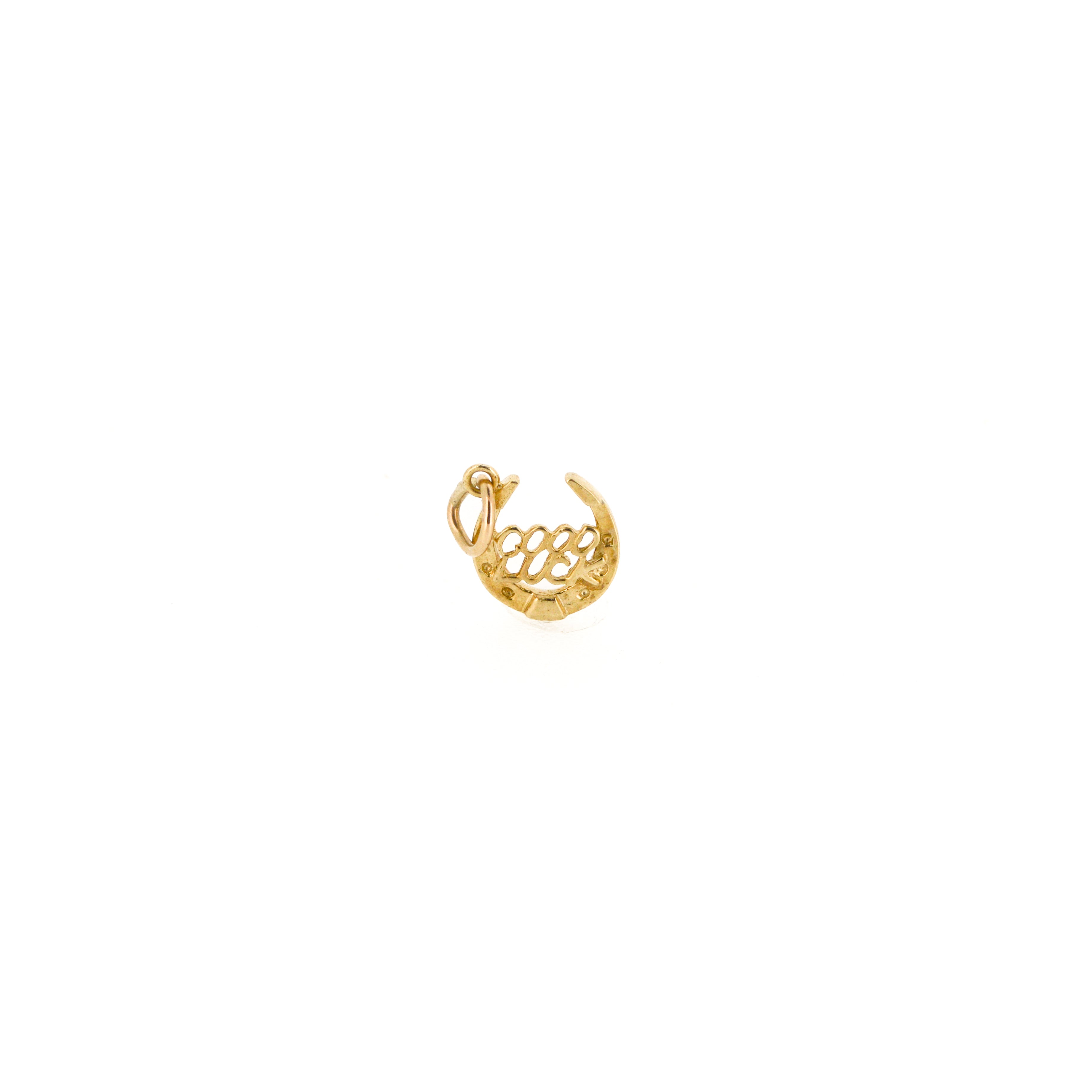 9ct Gold Horseshoe Charm