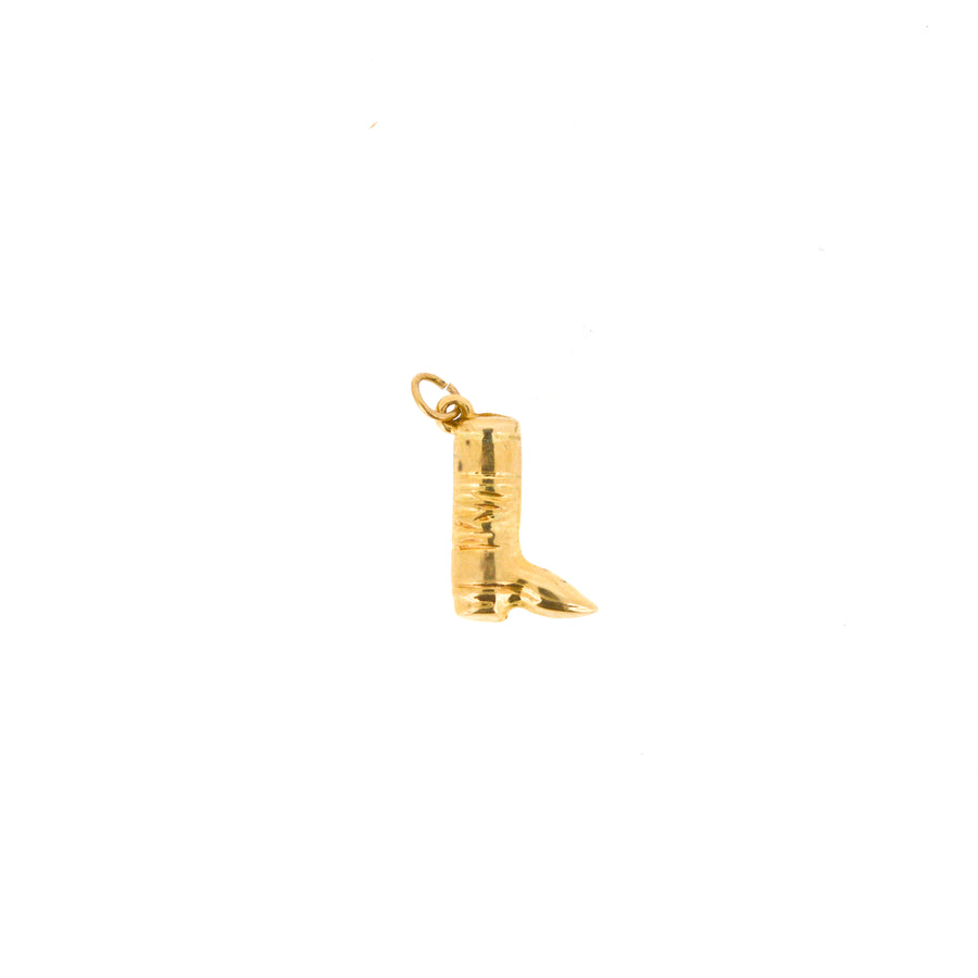 9ct Gold Cowboy Boot Charm