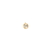 9ct Gold Letter M Rope Charm