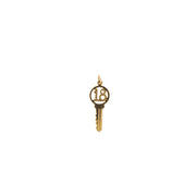 9ct Gold 18 Key Charm
