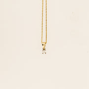 9ct Gold Diamond Necklace