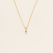 9ct Gold Diamond Necklace