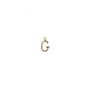 9ct Gold Letter G Charm