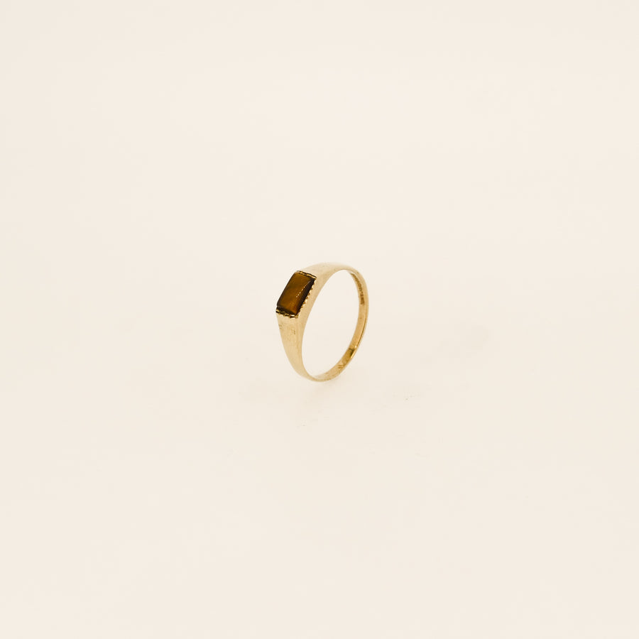 9ct Gold Tiger's Eye Ring