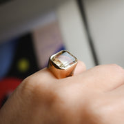 Sixties Citrine Ring