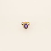 9ct Gold 1960's Amethyst Ring