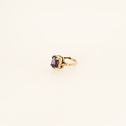 9ct Gold 1960's Amethyst Ring