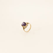 9ct Gold 1960's Amethyst Ring