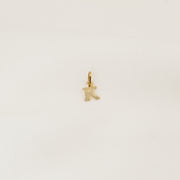 Miniature 9ct Gold K Initial Pendant