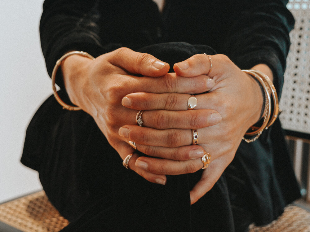 Plain Gold Signet Ring