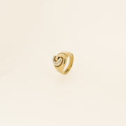 Diamond Swirl Ring