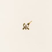 9ct Gold and Diamond Cancer Zodiac Pendant
