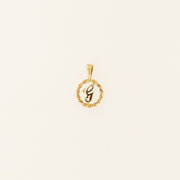 9ct Gold Rope Letter G