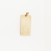 Heavy 9ct Gold and Diamond 'Cancer' Zodiac Pendant