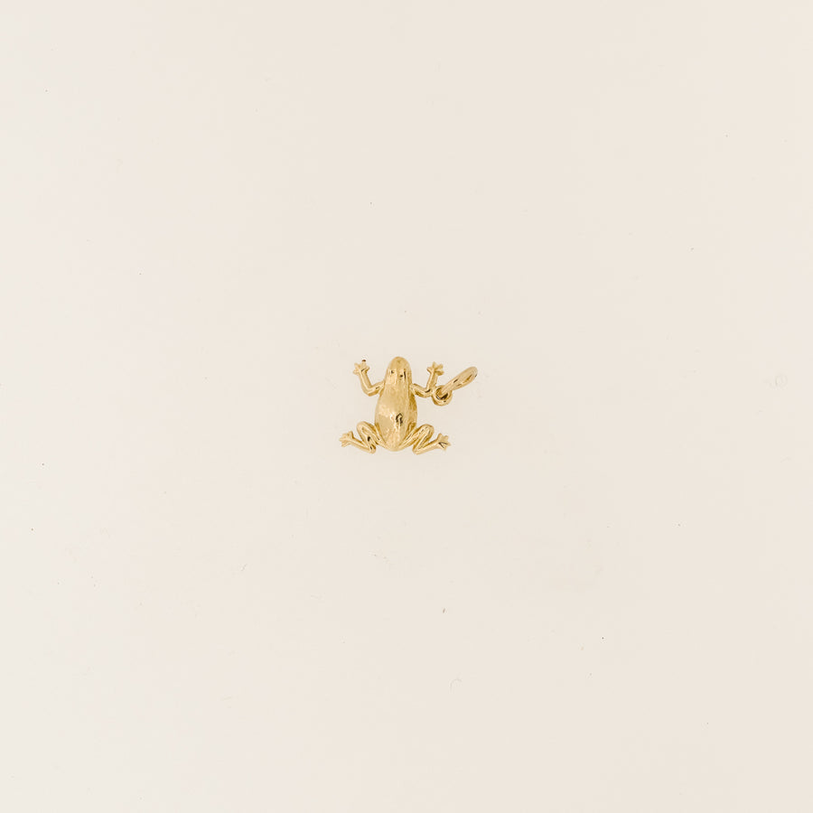 9ct Gold Frog Charm