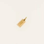 9ct Gold Bar Charm