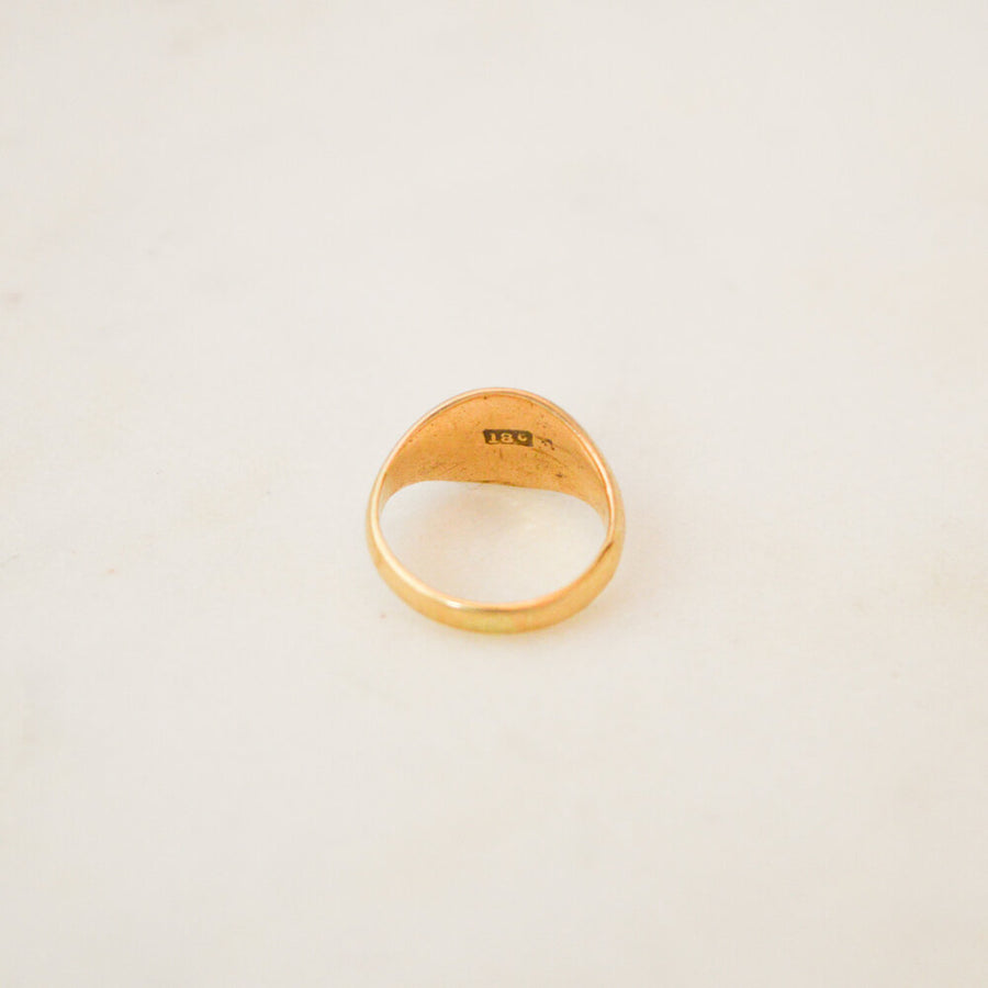 Tree Crest Signet Ring