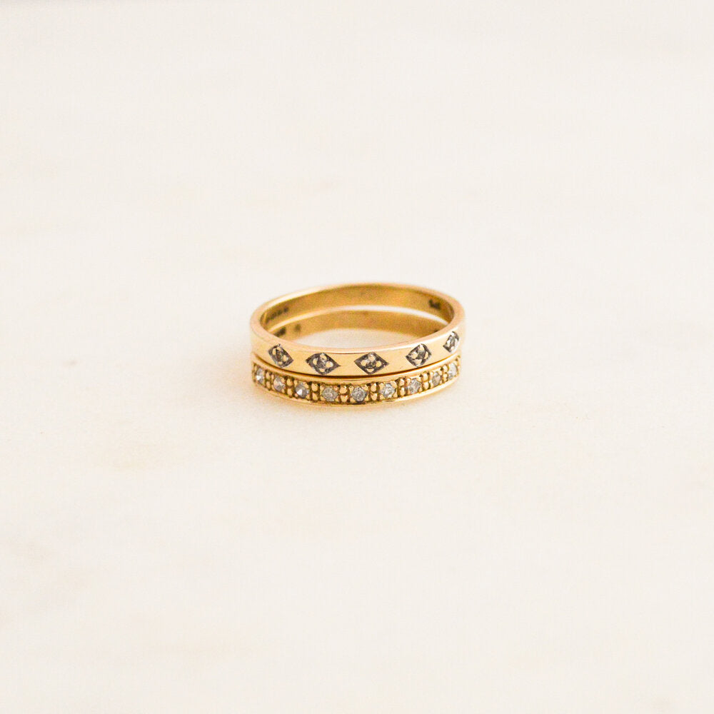 Diamond Half Eternity Ring