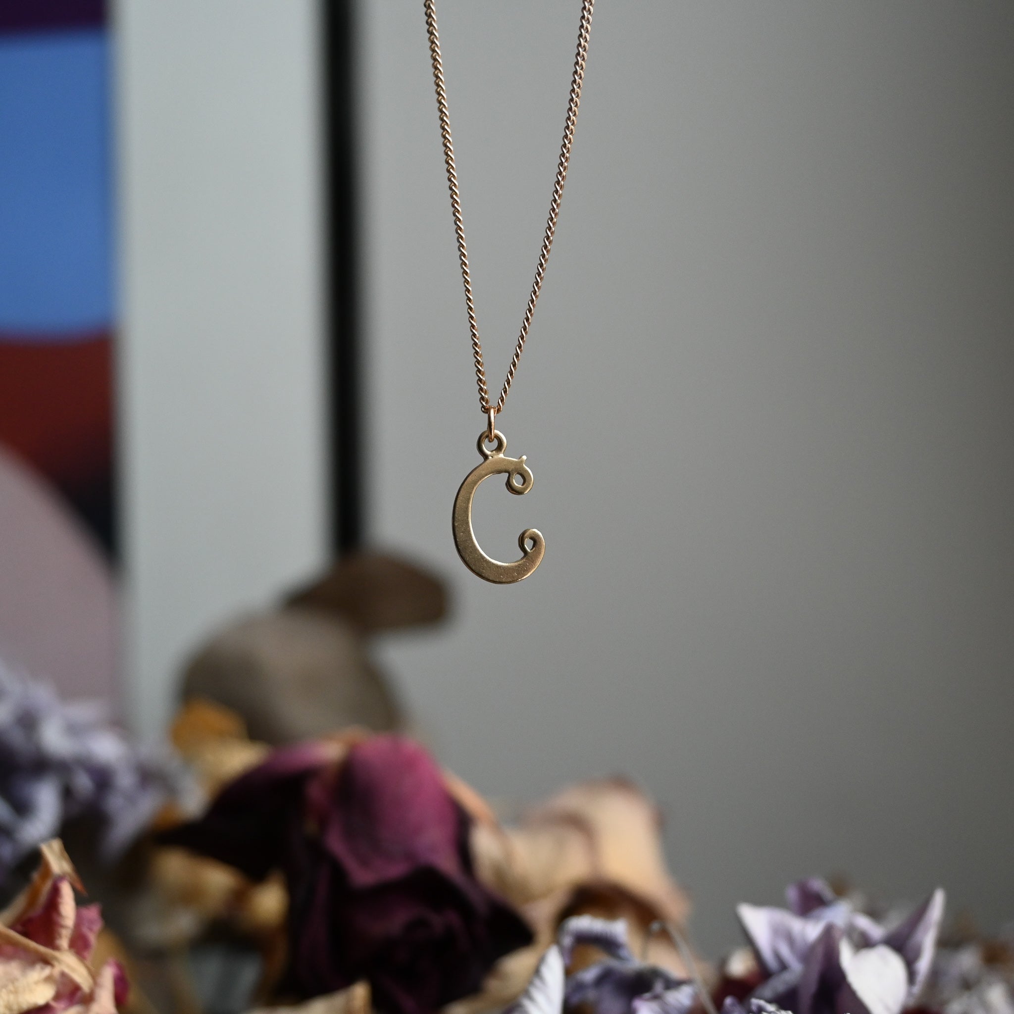 9ct Gold Letter C