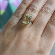 Vintage Citrine 9ct Gold Cocktail Ring