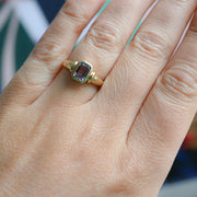 90's Amethyst and 9ct Gold Vintage Ring